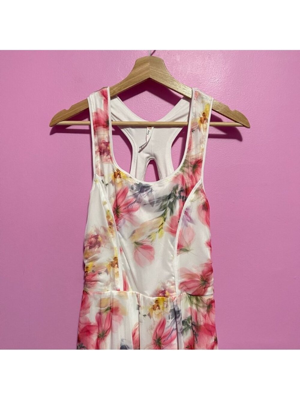 Daily Practice by Anthropologie Floral Scoop Neck Dress Romper Size Small‎ - Picture 3 of 11